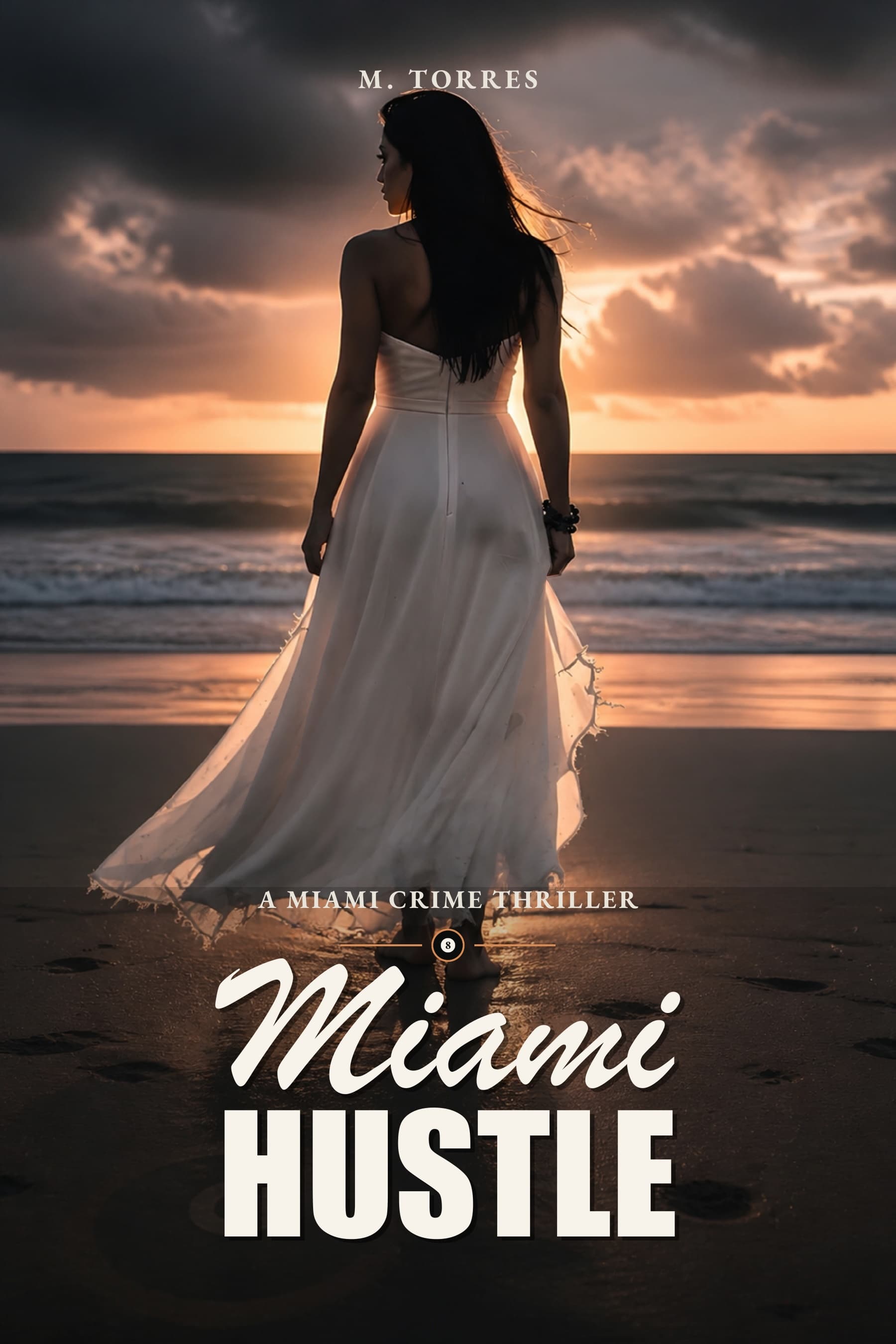 Official Miami Hustle book cover by M. Torres